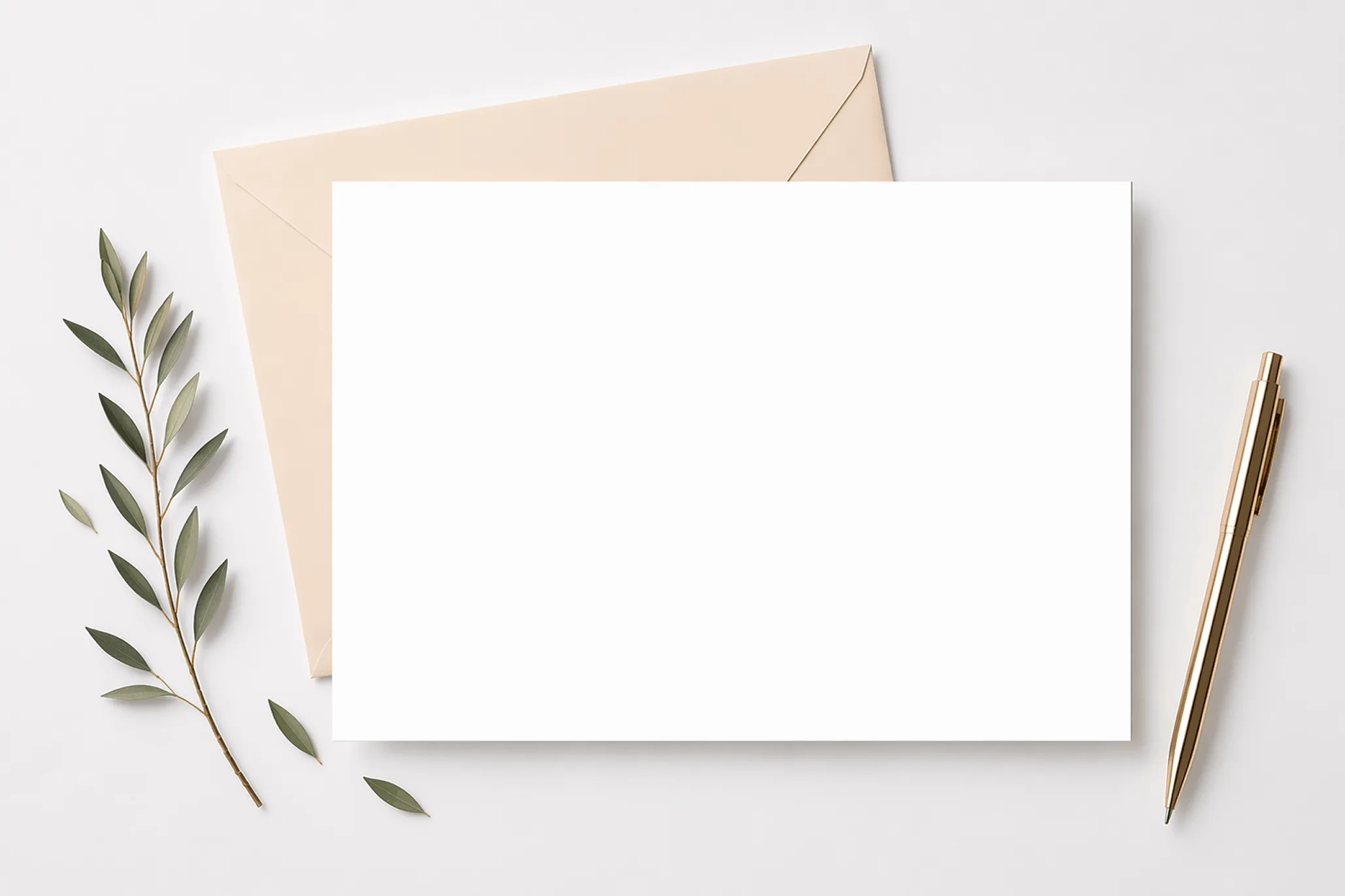 Certificate mockup 1, landscape orientation, A4 size